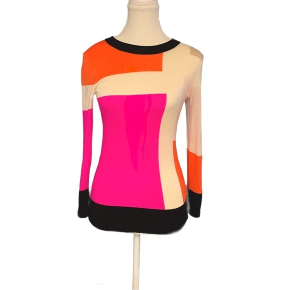 Kate spade Wool Colour Block Sweater Size XS - Picture 2 of 5